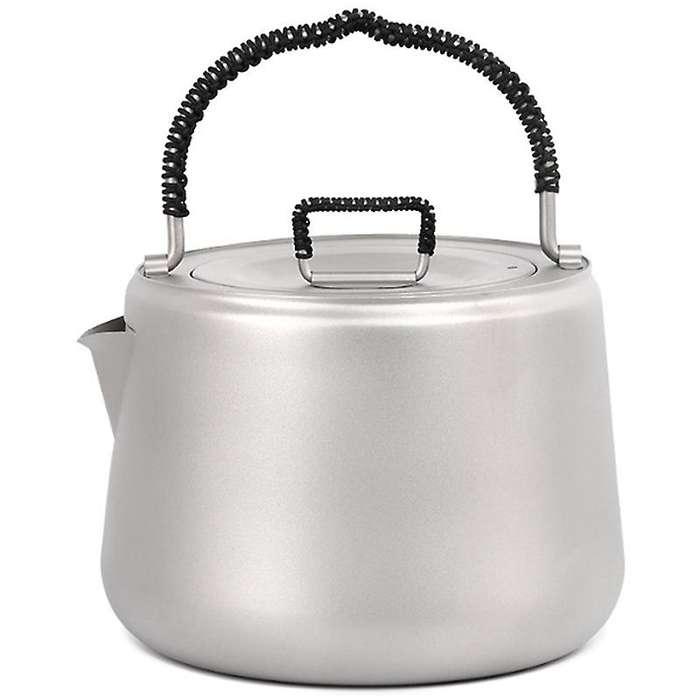 1.4L Titanium Tea Pot Ultralight Outdoor Camping Hiking Water Kettle Coffee Pot Teapot Kettle Pot Ou