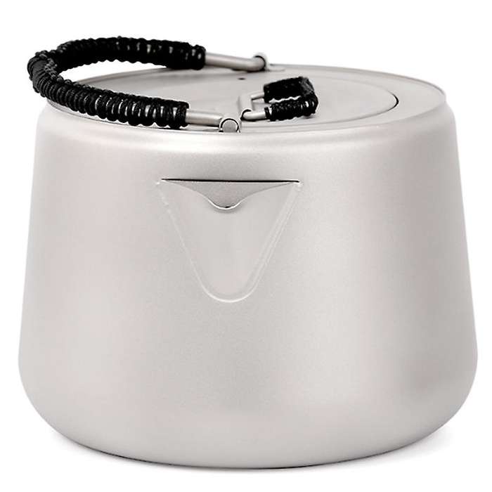 1.4L Titanium Tea Pot Ultralight Outdoor Camping Hiking Water Kettle Coffee Pot Teapot Kettle Pot Ou