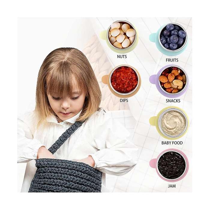 1.6oz Salad Dressing Container with Lids, Condiment Containers to Go, Leakproof Dipping Sauce Cups