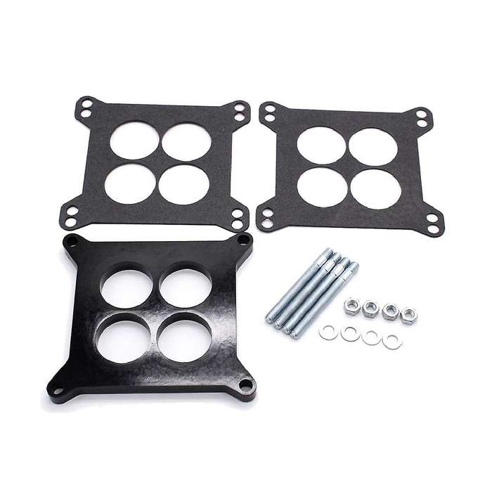 1/2 Inch Ported Phenolic Carburetor Spacer 4bbl for Bbc