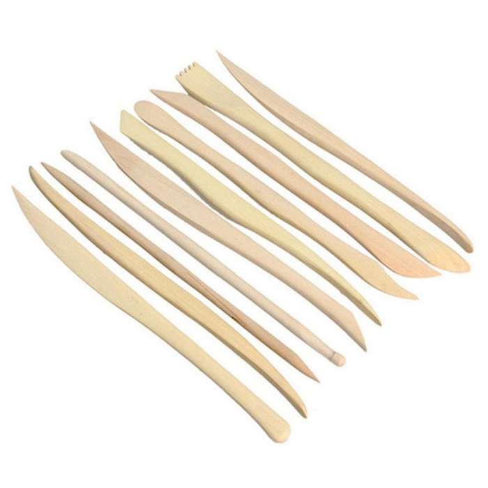 10 Fine Limb Clay Figurine Knives Used for Making DIY Sculpture Tools in Pottery and Pottery Handicr