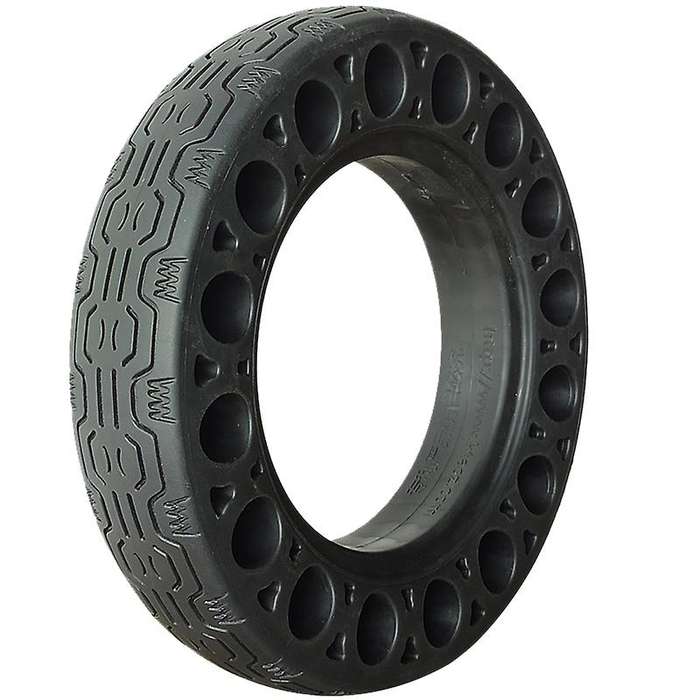 10 Inch Rubber Solid Tires for Max G30 Electric Scooter Honeycomb Shock Absorber Damping Tyre Black