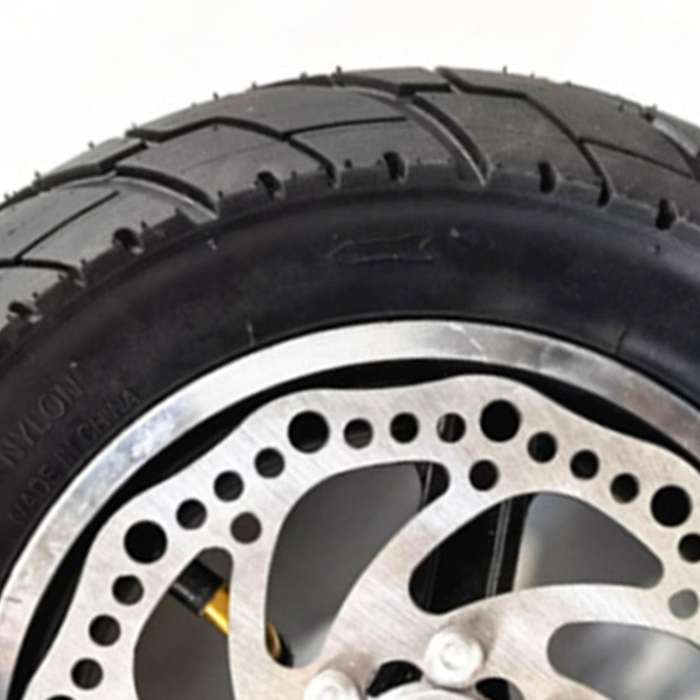 10 Inches Scooter Tire Tubeless Tire Full Wheel with Hub Universal for 10X3.0 255X80 Scooter Tires,R