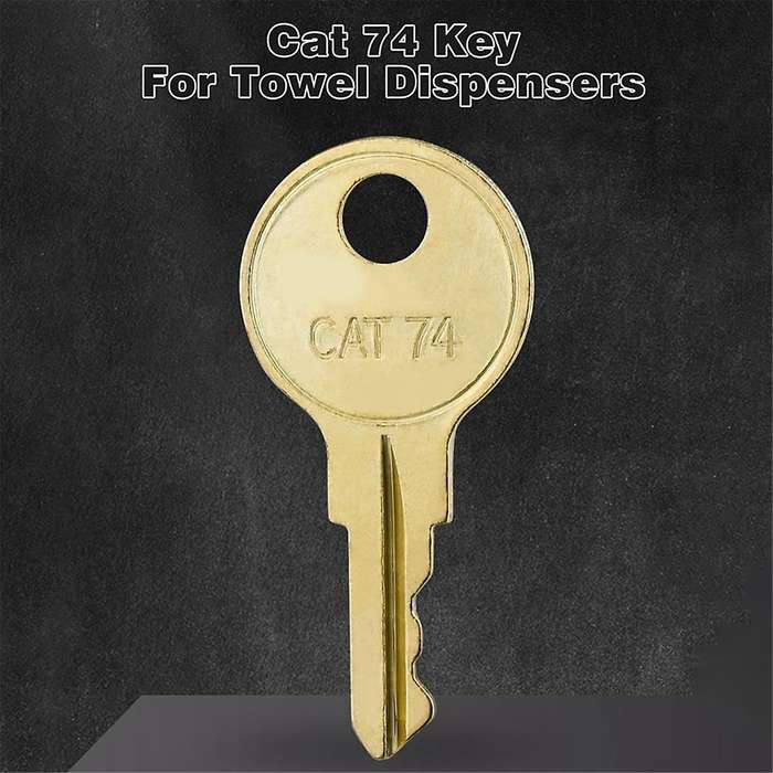 10 Pack CAT74 Toilet Paper Towel Dispenser Keys for GAMCO B-263 SOOV CAT 74 Dispenser