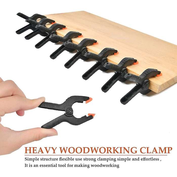 10 Pcs 6inch Strong Gripper,Spring Clamps Clips,Traceless Clamps,for Home Improvement,Wood Working,P