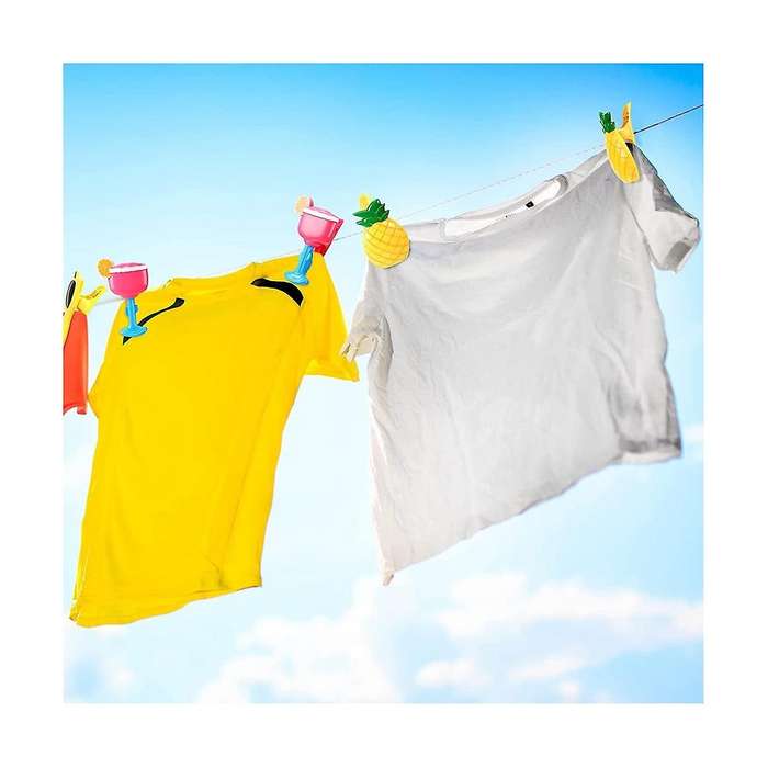 10 Pcs Beach Towel Clips Portable Chair Holders Bright Color Towel Clips Plastic Cute Clothes Clips