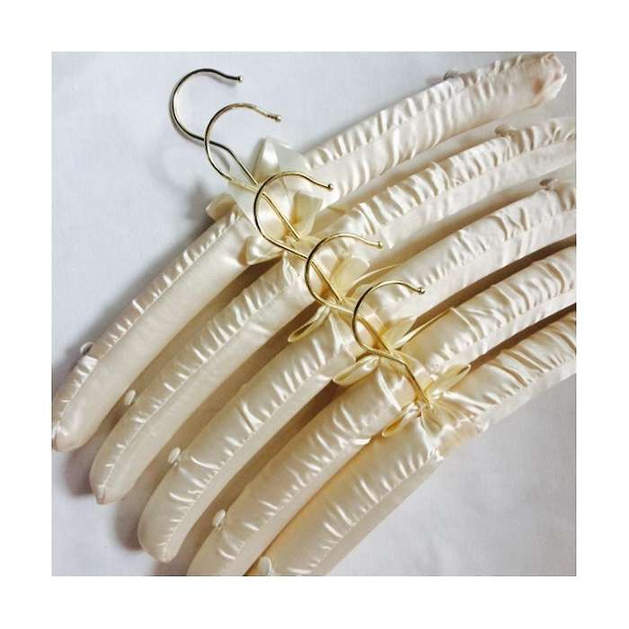 10 Pcs Non- Hanger White Hangers Sweater Hangers Hangers Padded Hangers for Women Clothing Foam Coa