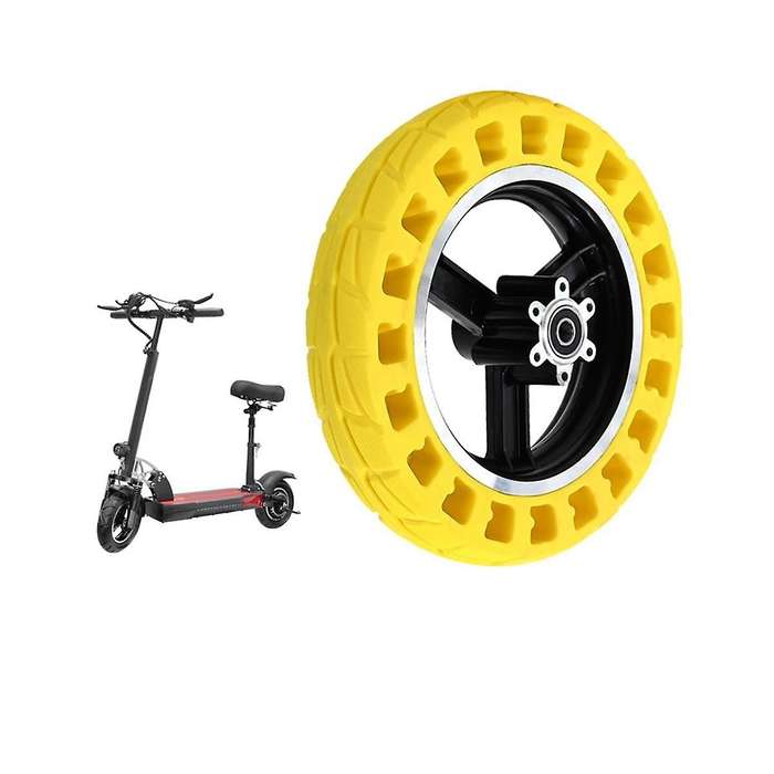 10 X 2.125 Inch Tires Electric Scooter Honeycomb Solid Shock Absorbing Tire Hub For