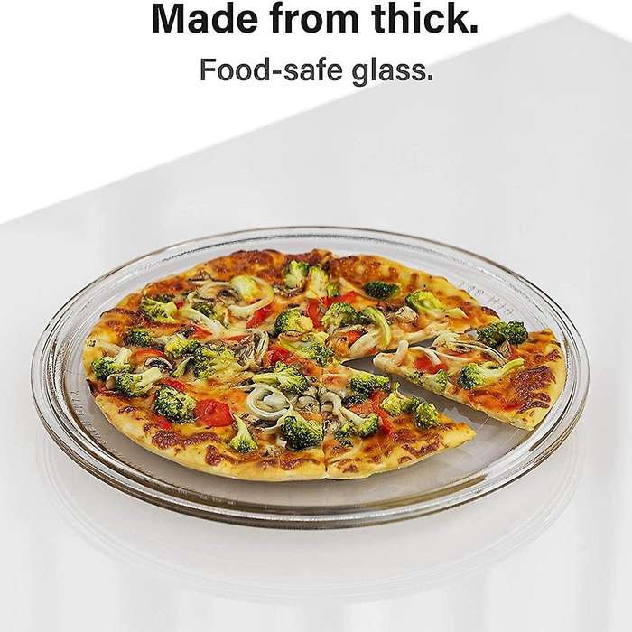 10.5Inch Microwave Plate Spare Microwave Dish Durable Universal Microwave Turntable Glass Plates Ro