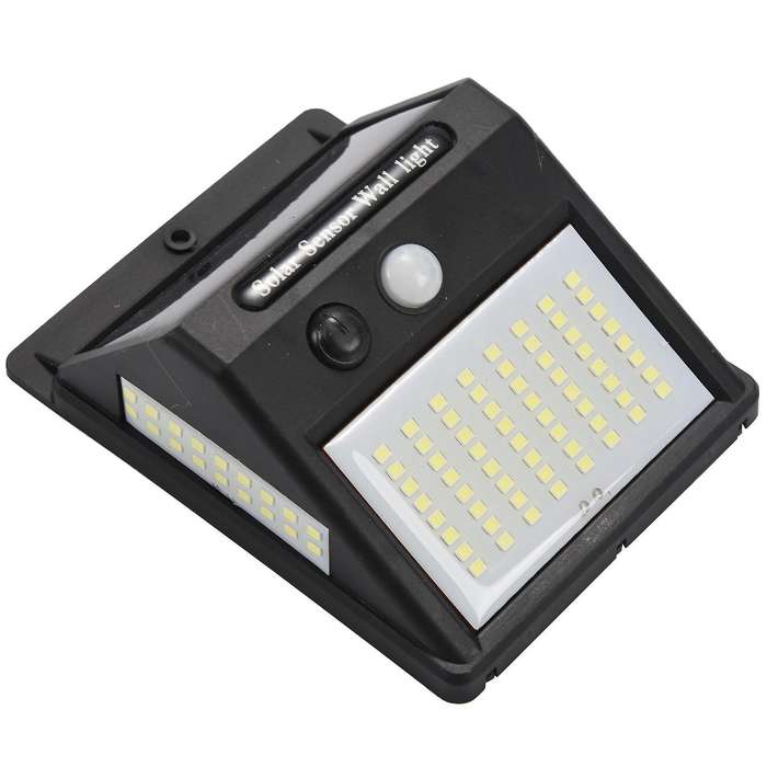 100 Led Solar Light Outdoor Solar Wall Lamp Pir Motion Sensor Waterproof Bulb for Outdoor Garden Por