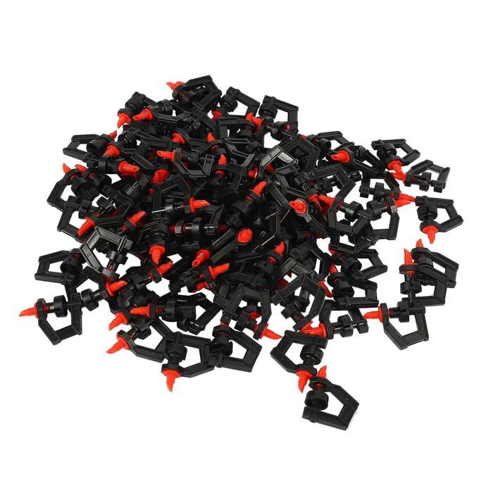 100 Pcs Refract G Type Rotating Nozzle Refraction Watering Sprinklers Garden Irrigation Lawn Spraye