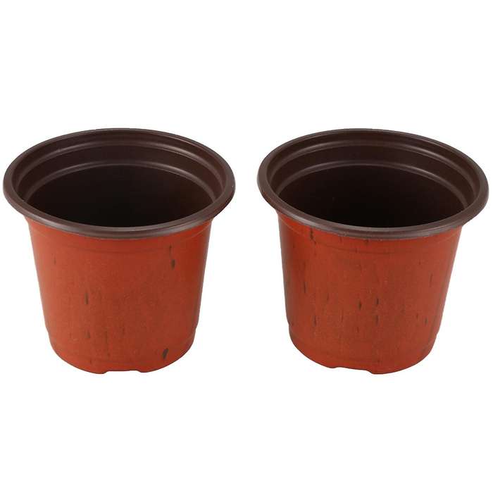 100 Pcs Plastic Plants Nursery Pot/pots Seedlings Flower Plant Container Seed Starting Pots Planter