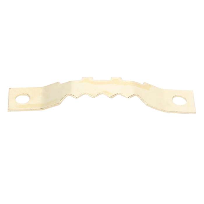 100 Sets Golden Saw Tooth Picture Frame Hangers Hanging Photo Oil Painting Mirror Hooks Hardware Wi