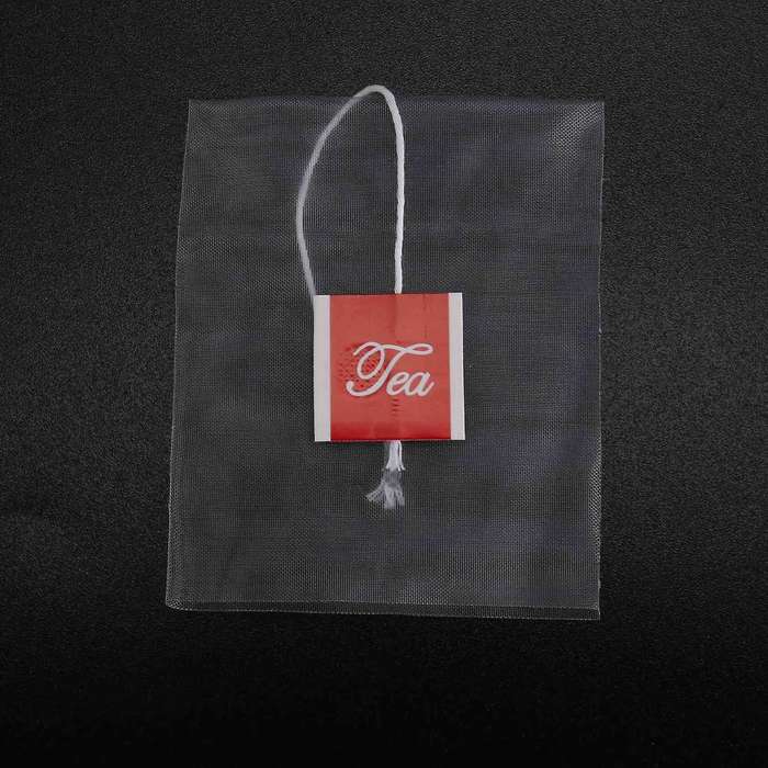 1000 Pcs5.5 X 7Cm Pyramid Tea Bag Filter Nylon Transparent Tea Bag