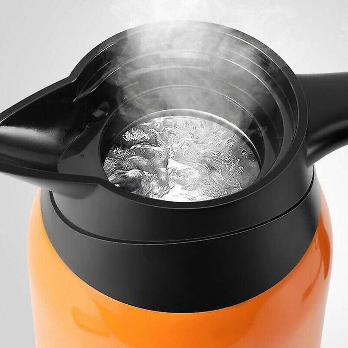 1000Ml 12V Travel Car Kettle, Heater Bottle Pot for Camping Boat Lorry Truck Heating Kettle Electric