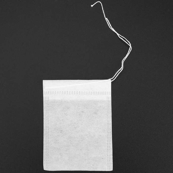 1000pcs/lot New Pla Biodegraded Tea Bag Filters Ultrasonic Corn Fiber Cords Tea Bags Coffee Filter 6