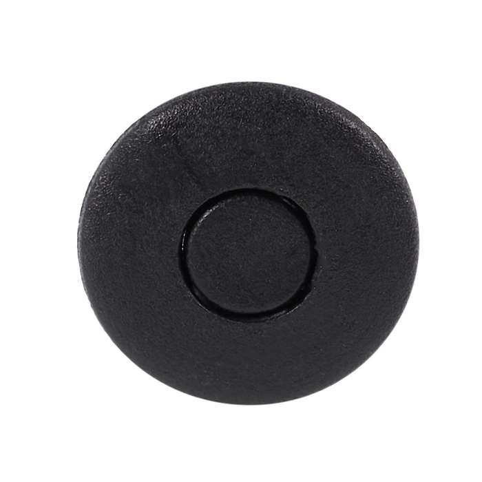 100Pcs Car Molding Door Fender 5mm Hole Plastic Rivets Fixing Black.