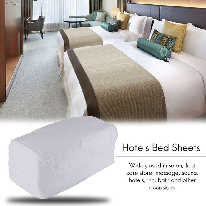 100Pcs Disposable Bed Sheet Waterproof Bed Cover Beauty SPA Tattoo Massage Hotels Bed Sheets Anti-D