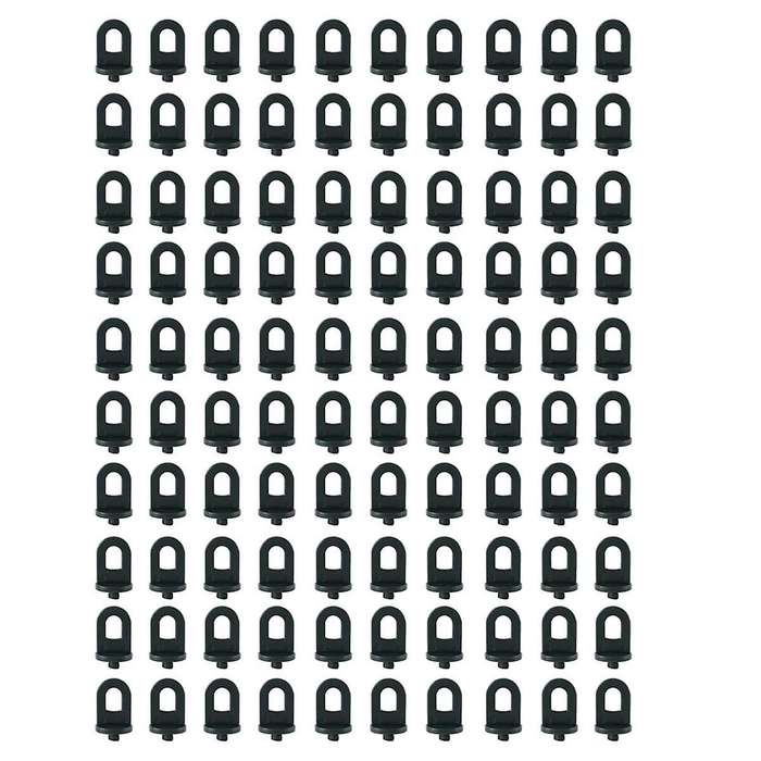 100pcs Greenhouse Hanging Hooks Fastener Tied Buckle Hook Plant Vegetable Grafting Clip Greenhouse