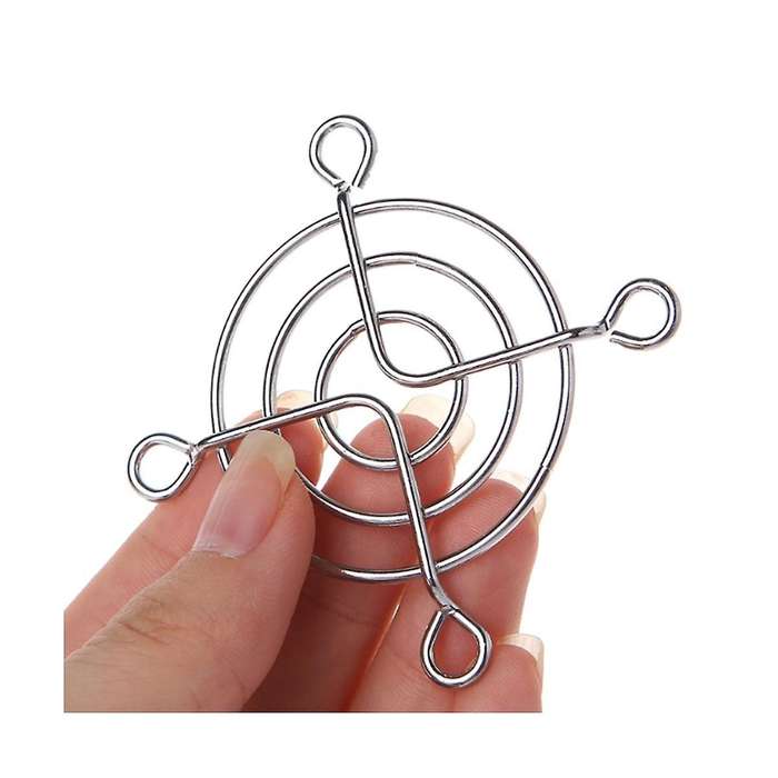 100pcs Net Grille Dia Iron Mesh Safety Grid for Computer Case Fans 50mm