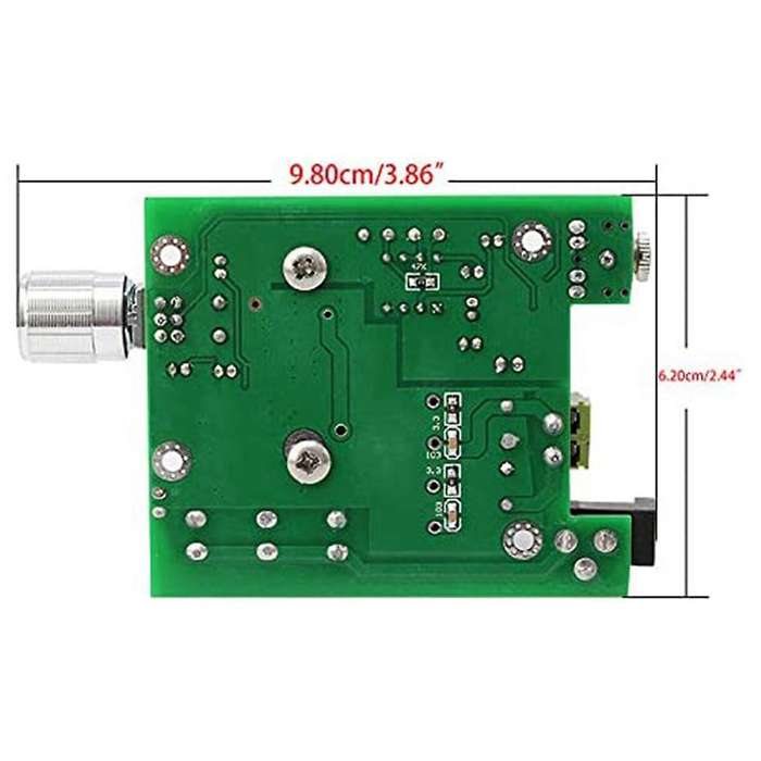 100W TPA3116D2 Amplifier Full Frequency Mono Channel Digital Power Amp Board NE5532 OPAMP 8-25V (Mon