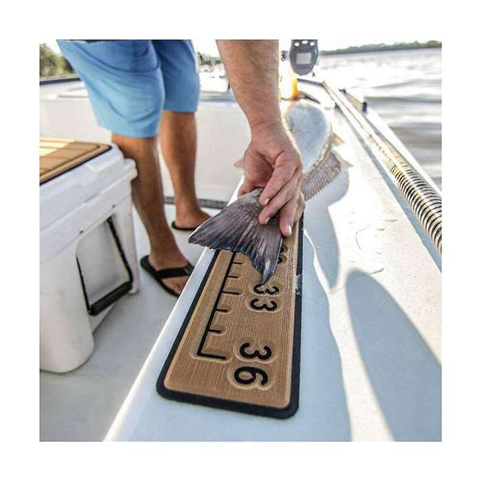 100X15cm EVA Foam Fishing Measuring Sticker Self-Adhesive Backing Ruler Fish Measurement for Fishin