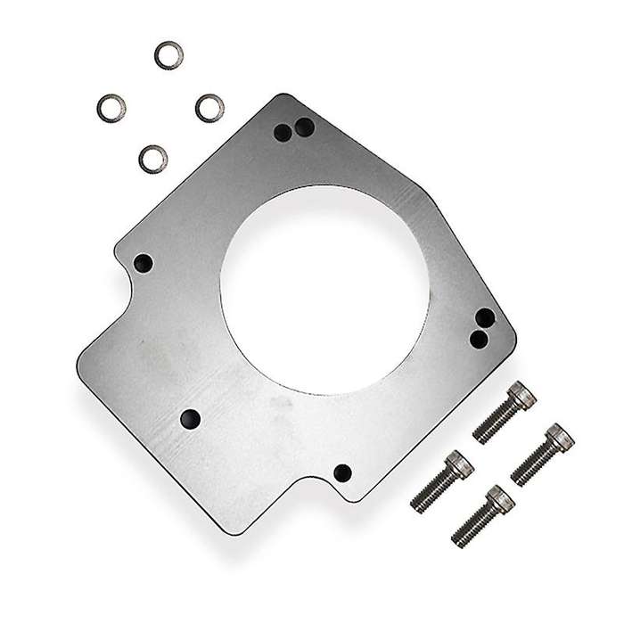 102MM Intake Manifold Throttle Body Spacer Adapter for Grand Prix LS1 , Silver