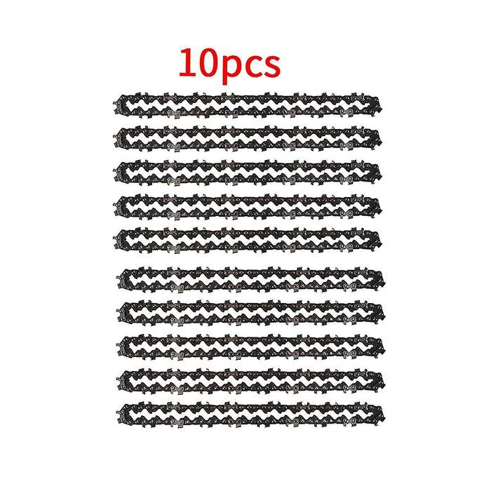 10csp 6 Inch Sharp Chain and Guide Rail Set for Mini Saw Special Chain Hardware Tool Saw Chain