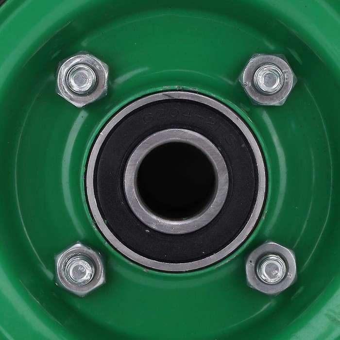 10in 4.10/3.50-4 Tires Wheels, 6204- Rubber Inflatable Tool Cart Tire Wheel, Rubber Hand Truck Whee