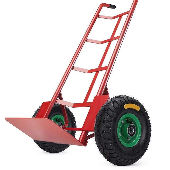 10in 4.10/3.50-4 Tires Wheels, 6204- Rubber Inflatable Tool Cart Tire Wheel, Rubber Hand Truck Whee