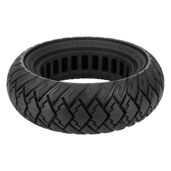 10Inch 10X3/255X80(80/65-6) Off-Road Tubeless Solid Tire Explosion-Proof for Electric Scooter Parts