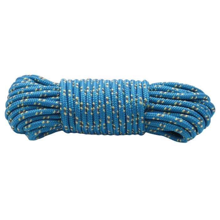 10M Reflective Tent Rope Outdoor Luminous Glow Rope Fluorescent Glow Camping Rope Packaging Rope Blu