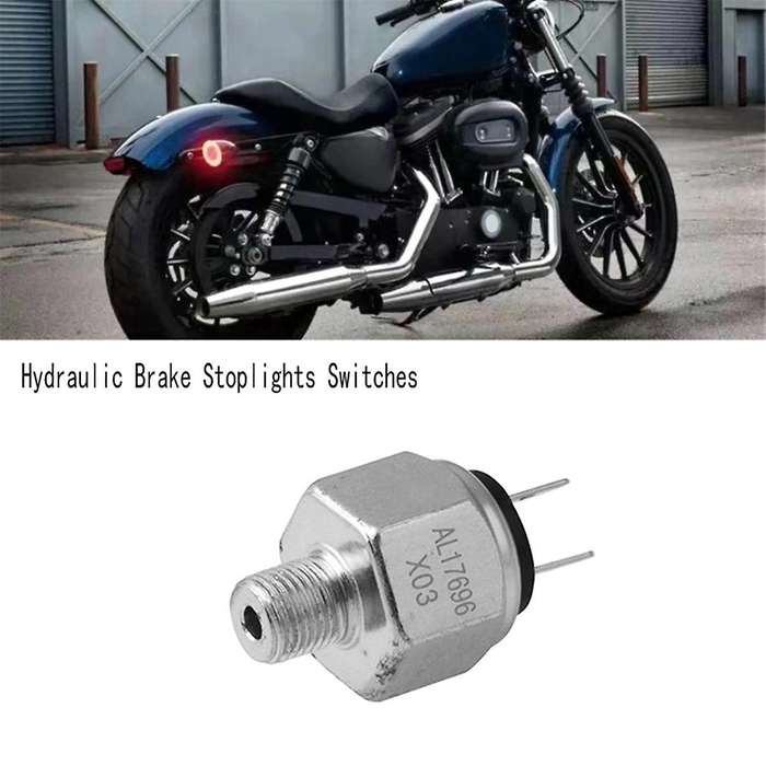 10mm Bolt Motorcycle Hydraulic Brake Stoplights Switches for Sporster Stop Lights Switch