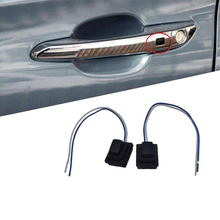 10pair Fron Door Smart Handle Puller Small Button Switch for Exterior 2016-2020 82661-d3710 82651-d
