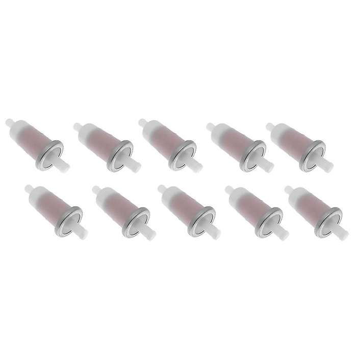 10Pcs 3/8Inch 10MM Motorcycle Fuel Filter for CBR600 VT750 600 VT1100 16900-MG8-003 49019-105