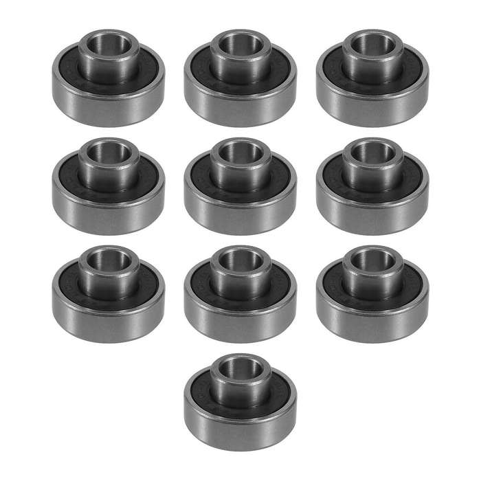 10Pcs 608- Longboard Integrated Bearing Skateboard Wheel Bearing Inline Roller Skate Bearing 8X22X1