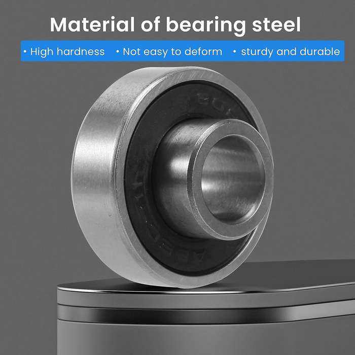 10Pcs 608- Longboard Integrated Bearing Skateboard Wheel Bearing Inline Roller Skate Bearing 8X22X1