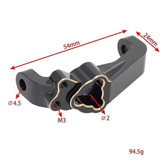 10Pcs Brass Front and Rear Portal Housing Set,1