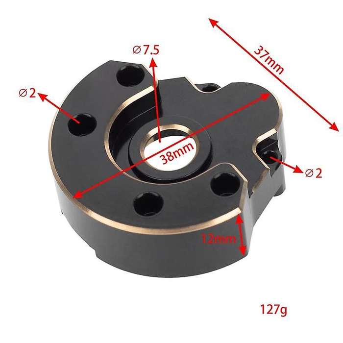 10Pcs Brass Front and Rear Portal Housing Set,1
