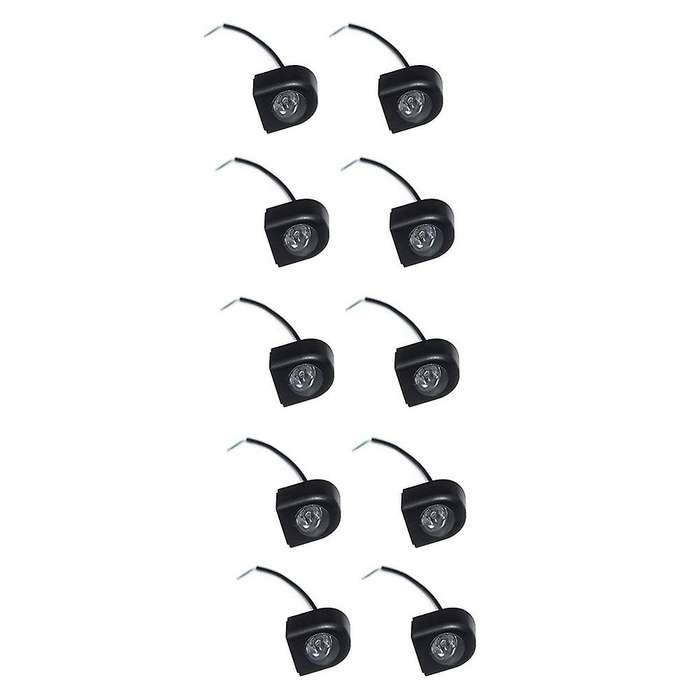 10Pcs Headlight Lamp Led Light Front Lamp Replacement for M365 Electric Scooter Parts
