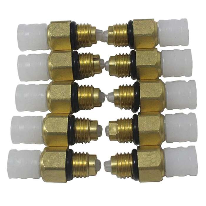 10Pcs M8 for -Ben W164 W212 Air Suspension Line Hose Connector Fitting 1643204613 1643204413 1643204