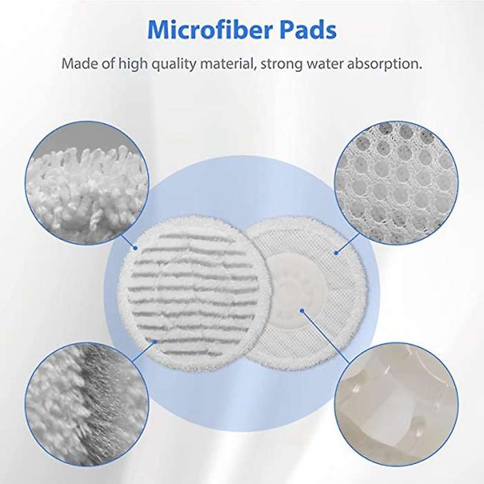 10pcs Mops Pads for Shark S7000 Series, S7000 S7000amz S7001 Steam