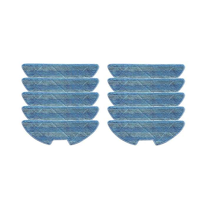 10pcs Mop Cloth for One Aspirateur Robot Laveur Aqua Robot Vacuum Cleaner Microfiber Mop Cloth Repl
