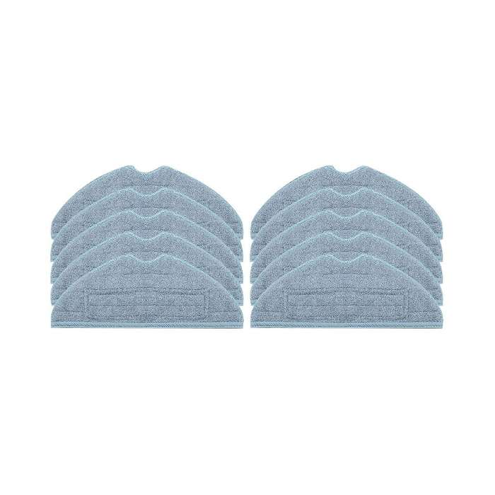 10PCS Mop Pads for S7 S7 + S7 MaxV, S7 MaxV Plus, T7S, T7 Plus, T7S Plus ,G10S, G10S PRO Robot Vacuu