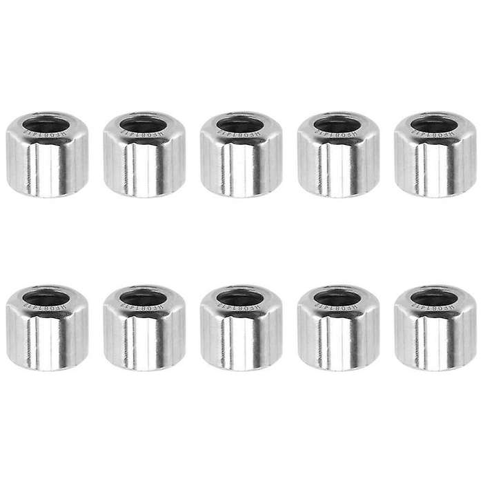 10Pcs Needle Bearing HF081412 Outer Hexagonal One-Way Needle Roller Bearing 8X14X12mm for Manufactur