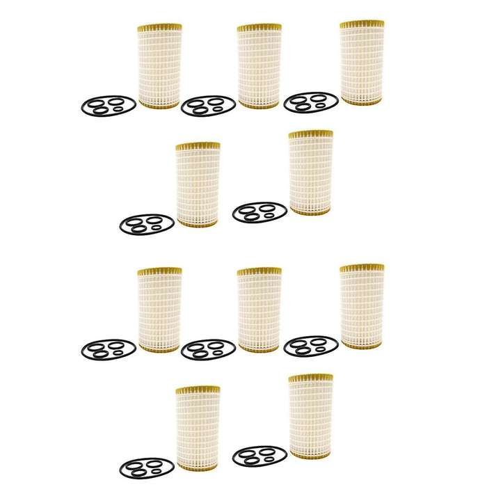 10Pcs Oil Filter Filter Elements for CLK430 CLK500 CLS55 CLS500 E320 E350 E430 0001802609 000180310