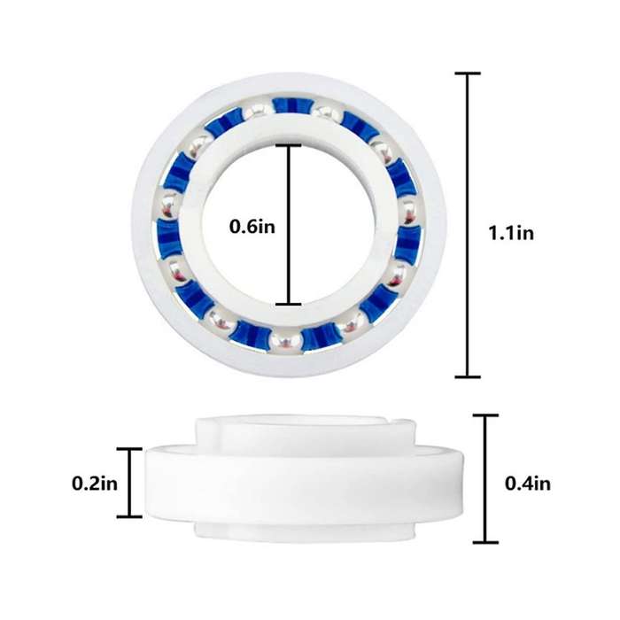 10pcs Pool Cleaning Wheel Bearing Parts C60 C-60 for Polari 180 280 Roller Bearing Replacement Part