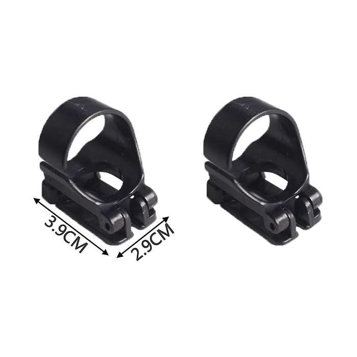 10pcs Scuba Dive Universal Plastic Clip Snorkel Retainer Replacement Snorkeling Equipment for Mask
