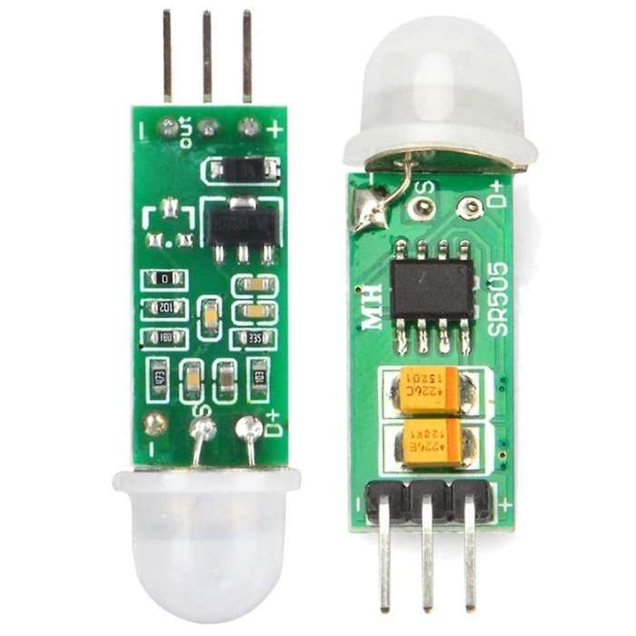 10PCS -SR505 Mini Human Body Sensing Module PIR Motion Detector Switch Module High Power Digital Mea