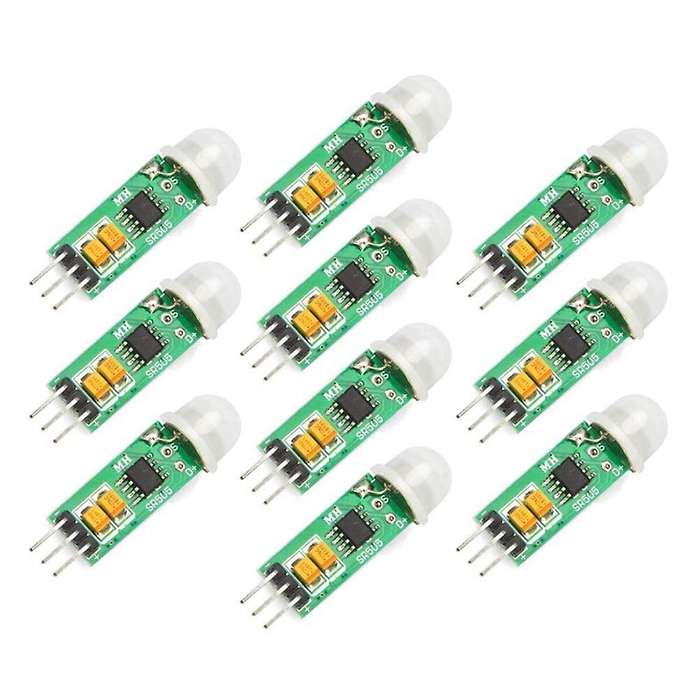 10PCS -SR505 Mini Human Body Sensing Module PIR Motion Detector Switch Module High Power Digital Mea